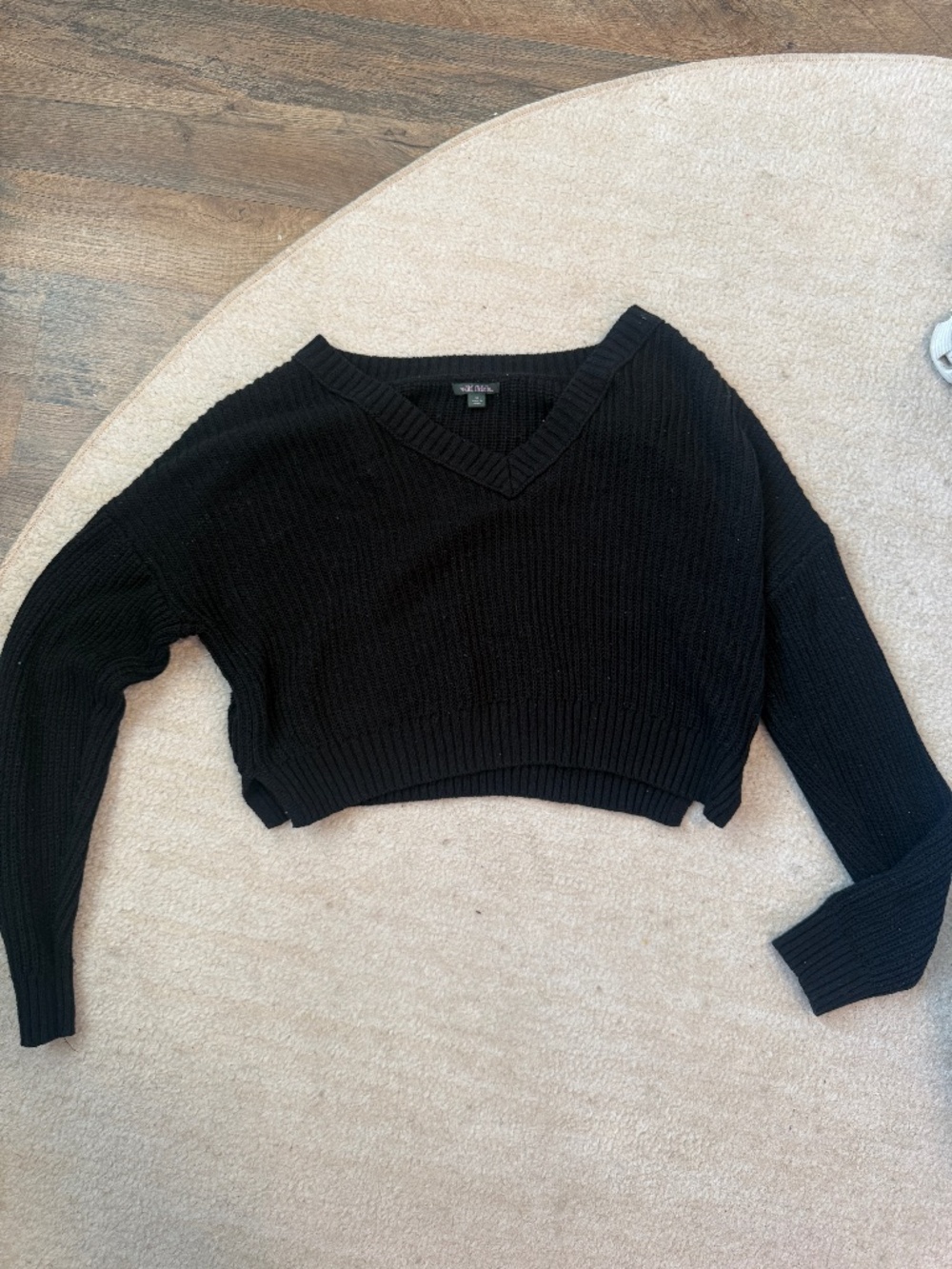 Target Black Cropped Sweater